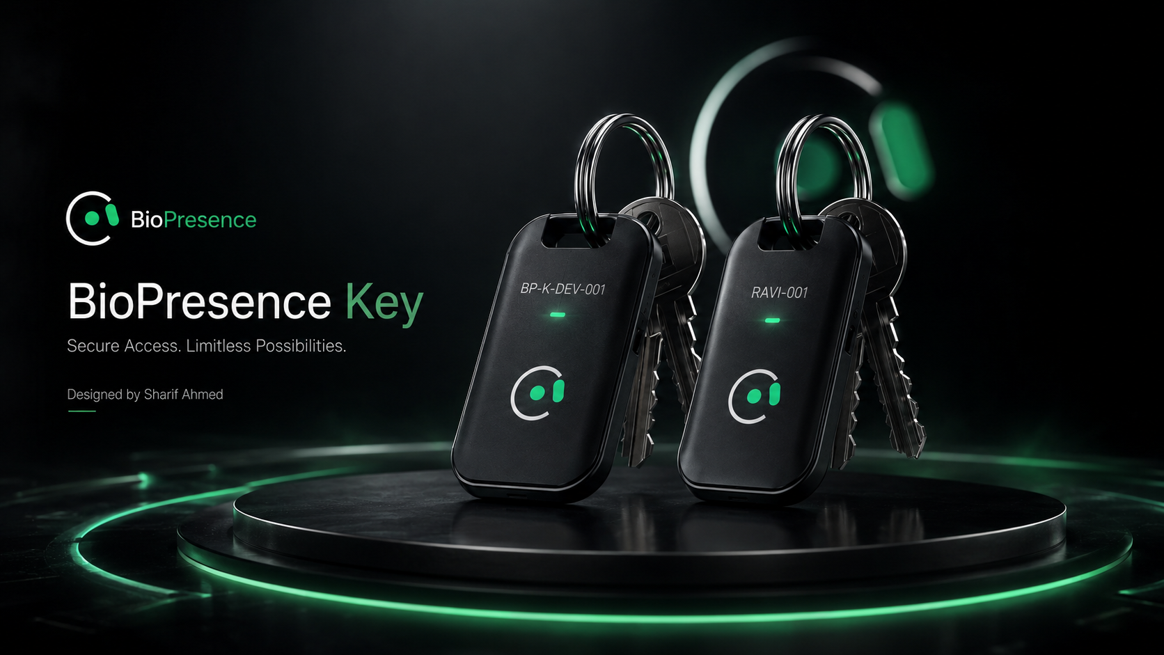 BioPresence Key developer and client units